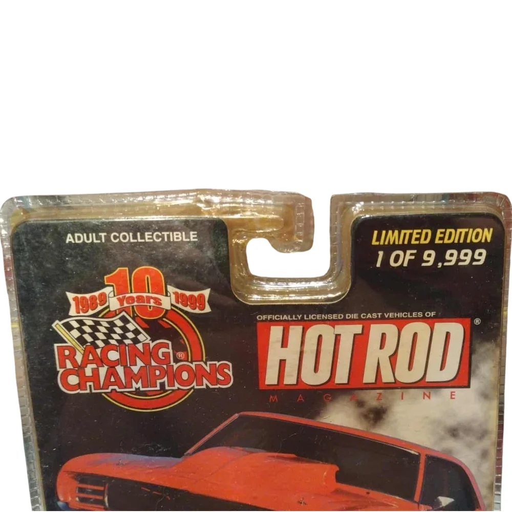 Racing Champions Hot Rod Magazine 1968 Pontiac Firebird Die-Cast#129 1 Of 9,999!